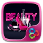 beauty go launcher theme android application logo